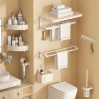 Bathroom storage rack,...