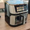 8L Visual Air Fryer, 1400W Digital Touchscreen, Non-Stick, 220V Kitchen Appliance