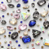 Mixed Glass Crystal Cl...