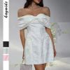 Jenny Off Shoulder Bow...