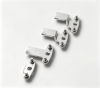 3-Point Latch Bolt for Swinghandle Locks, Zinc-Plated Steel or Stainless Steel AISI 304