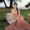 Strap floral dress for...