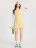 Women's Yellow V-...