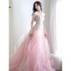 Blush Pink Strapless T...