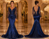 Elegant Lace Evening G...