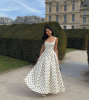   White Polka Dot Slee...