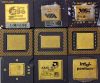 Cyrix CPU gold scrap, ...
