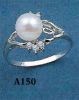 pearl engagement ring