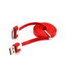  Colorful Flat USB Charge Cable DATA Sync cable for iPhone and Android OS Mobile Phones