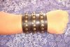 leather bracelets/Glad...