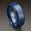 Blue Hi-Tech Ceramic Ring