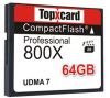  CF card 64GB Professional 800x CF Compact Flash UDMA7 (CF) Card Lifetime Warrantee