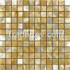 Yellow shell tile piec...