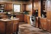solid wood kitchen cab...