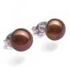 6.5mm Pearl Studs in S...