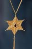 gold hand made necklac...