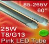 LED pink fluorescent t...