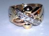 5 band puzzle ring 14k...