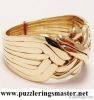 14k solid gold 8 band ...