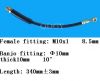 Hydraulic brake hose -...