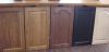 Solid wood kitchen cab...