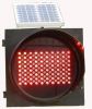solar LED traffic warn...