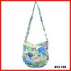 2013 cotton fabric leisure messenger bags for beach with printed cotton patchwork