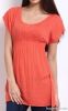 Women Orange Loose T-s...