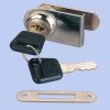 swinging glass door lock