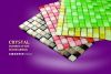 crystal glass mosaic