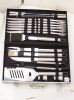 24pcs s/s bbq with alu...