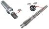 Bimetallic screw and b...