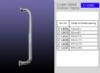 C-1303 shower door handle