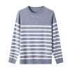 2026 Men's  Woollen Sweater Crewneck Striped Versatile Top
