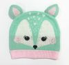 2025 Cute Children's Knitted Animal Jacquard Hat Warm BSCI RWS