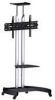 TV stand with wheels w...