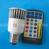 5W RGB with IR remote ...