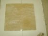 Vein-cut travertine tiles