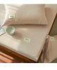 100% Cotton Double Layers Muslin Fitted Sheet Bedding Set For Bedroom