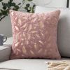  Luxury Golden Foil Velvet Cushion Cover Home Decoration Sofa Throw Pillow Case Cushion Covers