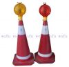 safety road cone with ...