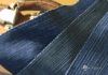 stretch cross-hatch denim
