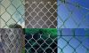 Chain link fence mesh,...