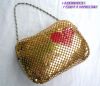 Aluminum mesh handbag