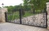 gate, wrought iron gat...