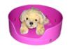 round pet bed