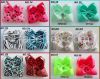 4'' fashion Boutique hair bows Girl ABC hair clips