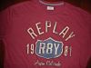 AUTHENTIC REPLAY T SHIRT