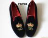 Mens velvet slippers