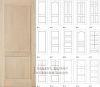 Oak Solid Wood Panel Door